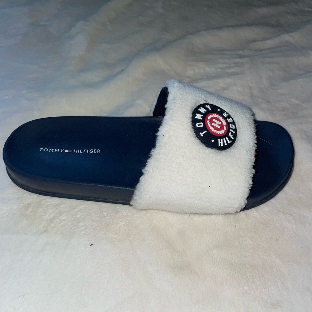 Tommy Hilfiger Fuzzy Slides - image 2
